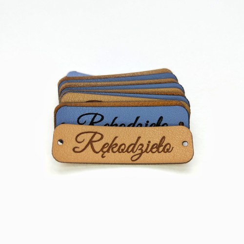 noiklawo.pl - 35x10mm Rękodzieło ekoskórka nude