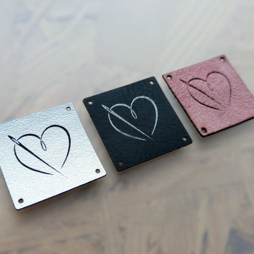 noiklawo.pl naszywka serce sztuczna skóra nature nr 4